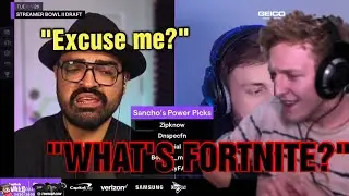 TFUE HILARIOUSLY *TROLLS* THE TWITCH RIVALS BROADCASTERS DURING FORTNITE STREAMER BOWL DRAFT PICK!