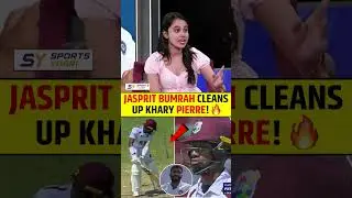 Unplayable! Bumrah knocks over Khary Pierre #jaspritbumrah #indvseng