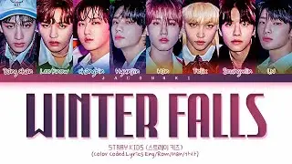 Stray Kids - Winter Falls (1 HOUR) With Lyrics | 스트레이 키즈 Winter Falls 1시간 가사