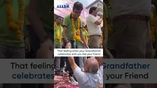 AIR 2 Saksham Jindal Celebrates JEE Advanced 2025 Result with a Heartfelt Dance 💫 #shorts