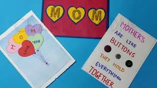 Diy mother's day cards | last minute mother's day gift in quarantine