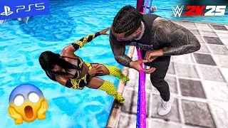 WWE 2K25 - 20 Superstars. 1 Pool. Total Mayhem &ndash; Water Royal Rumble | PS5 [4K60]