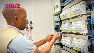Electrifica&ccedil;&atilde;o de Quadro com tecnologia da fabricante Hager pela Siluz Tec em Angola