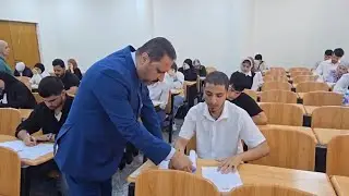 رئيس جامعة البصرة أ.د مهند جواد كاظم يطلع على سير الامتحانات الحضورية في مجمع كليات باب الزبير