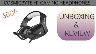 GAMING HEADPHONES FOR BGMI | COSMICBYTE H1 GAMING HEADPHONES