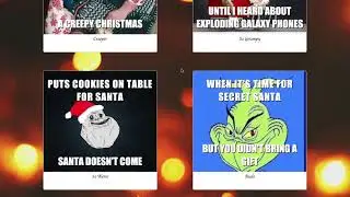 Christmas Meme Generator  - Javascript Single Page App