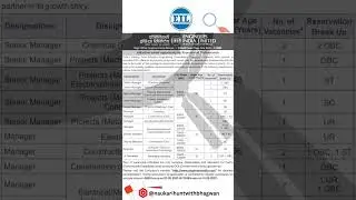 #sarkarinaukri EIL Recruitment 2025 | Engineers India Limited Vacancy | Apply Online