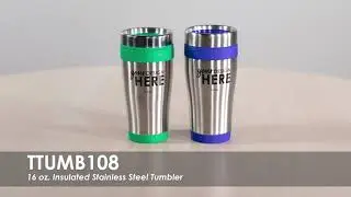 16 oz. Insulated Stainless Steel Tumbler | TTUMB108