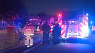 Neighbors at apartment call in nearby house fire in northwest OKC