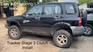 Tracker stage 3 clutch install