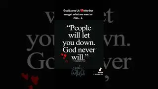 #GodsDirection #GodsProtection #christian #christianity #faith #PeopleFailYou #godneverfails