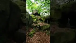 Peak District Hidden Druids Caves | Birchover | Solo Hiking