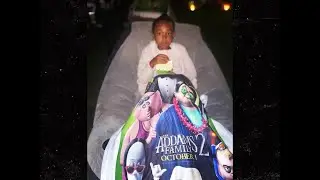 LeBron James Builds Huge Backyard Theatre For Daughter's Halloween Movie Night