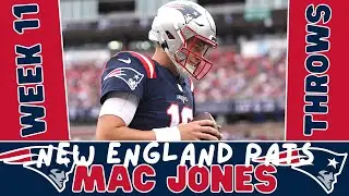 Mac Jones All Plays WEEK 11 vs The Jets
