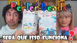 PERLER BEADS (pixel art com tubinhos de plástico) - Será Que Isso Funciona?