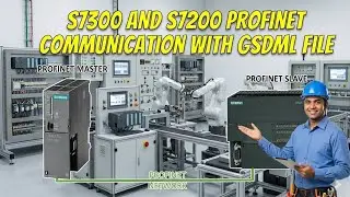 S7 300 & S7 200 Profinet Communication with GSDML file 👨‍🏭 #Siemens # PLC #industrialautomation 