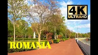 4K CALARASI ROMANIA - Day Walk Around the City