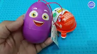 Kinder Joy X Peek & Play Surprise Eggs by Chuchu Tv
