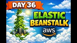 Day 36 | AWS Elastic Beanstalk Explained | Deploy Web Apps Without Managing Servers | in Hindi  🚀