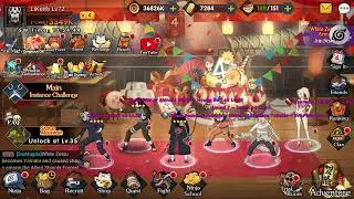 Ninjas Assembled: Reborn обзор аккаунта 72 лвл