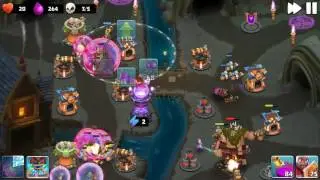 Castle Creeps TD - Chapter 28 Level 110-Trail's End 3 Stars