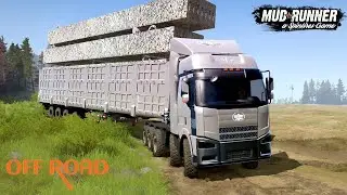 Spintires: MudRunner - FAW TRUCK 10X10 Truck Driving  / XMGAMER /GAME/