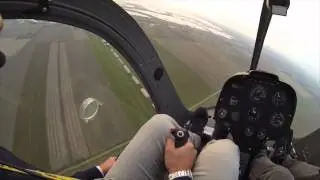 Autorotation Exercises Ah-130 Syton Turbine Helicopter -Alpi Aviation-