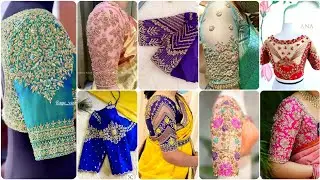 Bridal Heavy Maggam Work Blouse Designs|Aari style Work Designs|Latest Blouse Designs #maggamwork