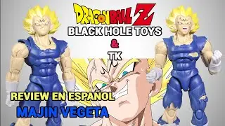 BLACK HOLE TOYS & TK MAJIN VEGETA Solemn Valor ver. B Review en Español