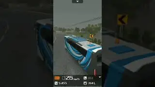 Bus Simulator Indonesia Android Gameplay// acnofight game// #shorts