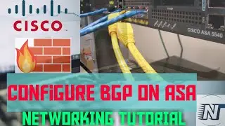8-Configure BGP on ASA Firewall | Dynamic Routing on the ASA