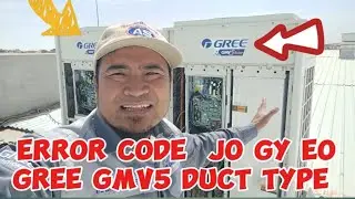 Error EO GY JO Gree VRF GMV5 Duct Type. 0505265874
