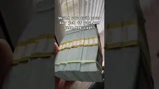 Выигрыш в размере 100 000 долларов наличными🤑💰 #Шорты