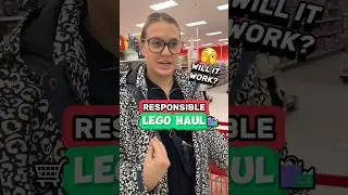 RESPONSIBLE Lego Haul at Target 🫣🧱 (Will We Buy a Lego Set?)