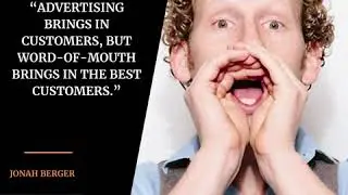 Jonah Berger, author & marketing professor Quote