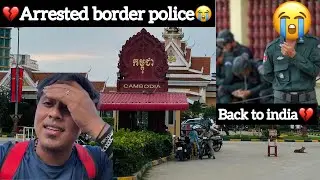 🤬Arrested Border Police😭|Back to India💔|They didn’t give me respect🥺| Chennai to Singapore trip