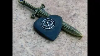 Legio Ferrata Series| Crafting The Pugio Guitar Pick