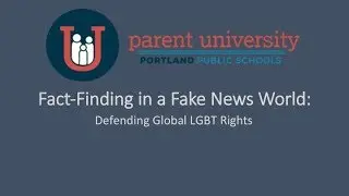Parent University: Lessons From The Global LGBT Rights Movement October 17, 2019
