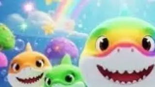 Rainbow Sharks 🦈🌈 | Learn Colors Song for Kids | Baby Shark Style Nursery Rhyme 2025---