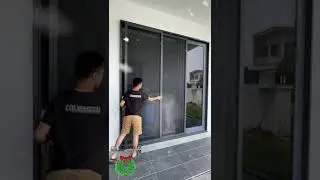 Premium Sliding Mosquito Mesh Door @ SolidMesh Kuala Lumpur