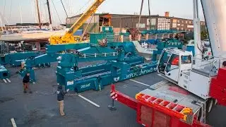 Newport Shipyard Builds a Marine Travel Lift