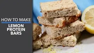 How to Make Lemon Protein Bars