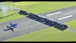 Gisborne Airport - Runway With a Railway Crossing (New Zealand)