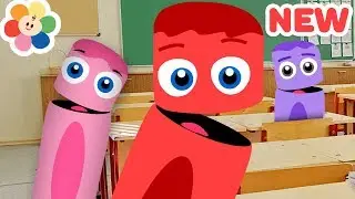 Learn Colors With Color Crew Class | Coloring Red , Pink & Purple | Learning Videos by  Baby First