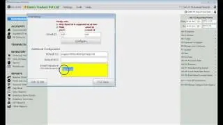 How To Email Invoices | Email Bill to Party | Send an Invoice by Email | Book Keeper Windows