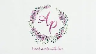 A little bit of logo creation process / Процесс создания логотипа в Procreate / watercolor painting