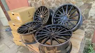 Voin Vertigo Glossy Black Polished Rim (Чорний з проточеним кантом)