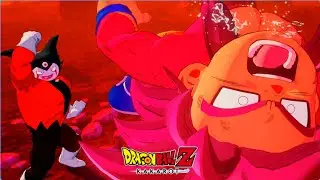 DRAGON BALL Z KAKAROT, Puro Cine , Goku mini Transformacion en ssj4 y combate contra Gomah
