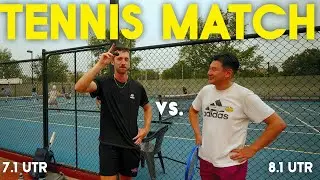 I Played @ACTennis in a Match!