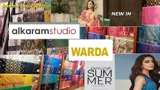 #alkaram&wardaprints #newsummercollection2021 Alkaram studio & Warda Prints New Summer Collection